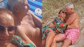 Izabela Zeiske w BIKINI pozdrawia z urlopu. Gwiazda "Goggleboxa" pochwaliła się MĘŻEM! Bogusz nie pokazuje się w telewizji...