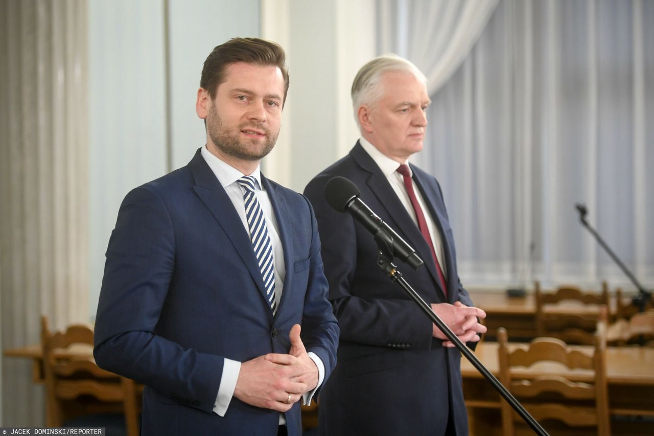 Kamil Bortniczuk i Jarosław Gowin - zdj. arch.