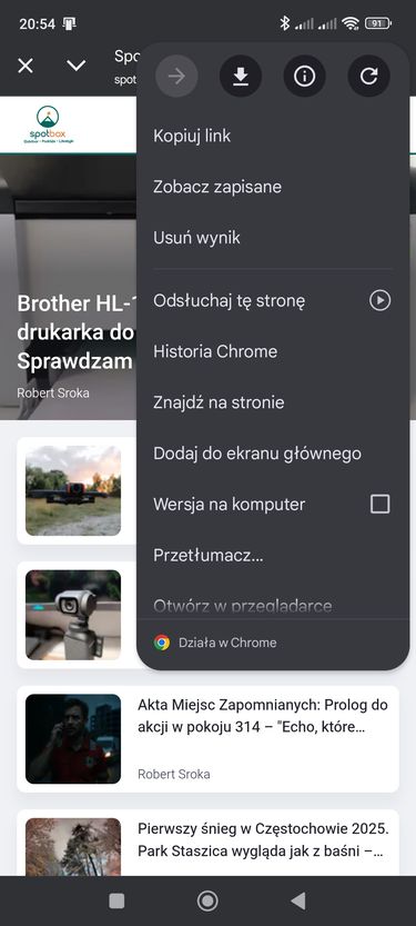Instalacja oficjalnej apalikacji spotBOX