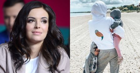 ZMĘCZONA Anna Wendzikowska relacjonuje wakacje z córkami w Łebie i ubolewa: "Przydałaby się druga para rąk" (FOTO)