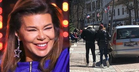 TYLKO NA PUDELKU: Edyta Górniak i Rafał Brzozowski spacerują pod rękę po Krupówkach. Słodziaki? (ZDJĘCIA)