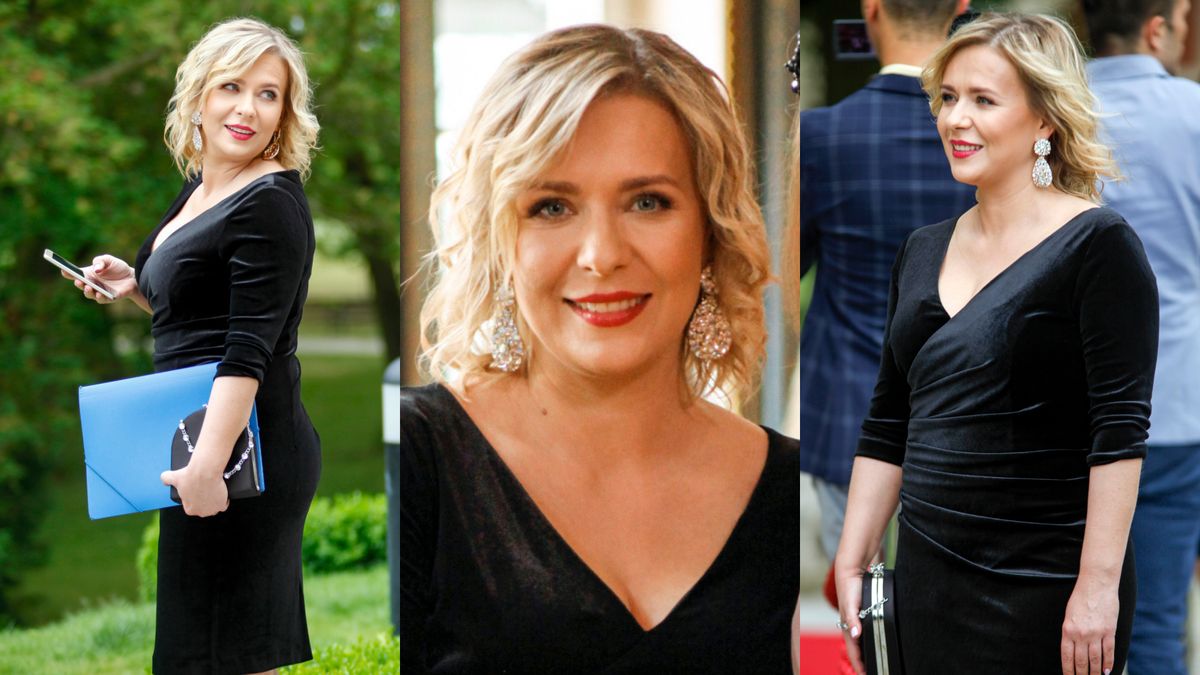 Aneta Zając bryluje na balu charytatywnym na planie "Pierwszej miłości" 