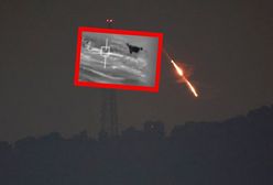 Spektakularne nagranie. Pokazali, jak odparli atak irańskich dronów