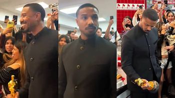 Oscary 2026. Michael B. Jordan po wygranej poszedł na BURGERA. Filmik jest hitem sieci [WIDEO]