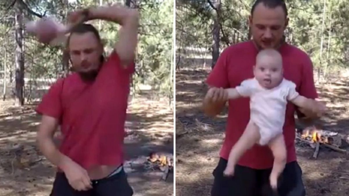 Kirył Stremousow kilka lat temu opublikował nagranie ze swoją córką.