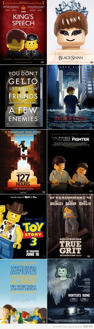 Oscarowe hity w stylu LEGO 2