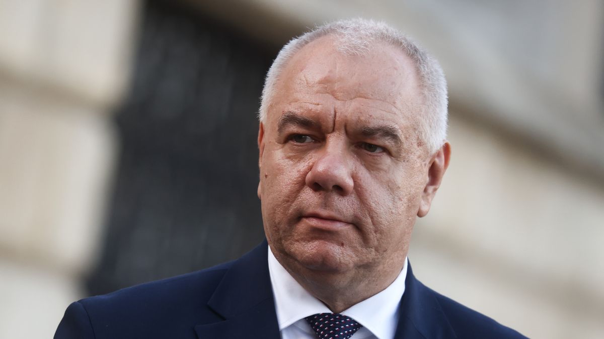 Jacek Sasin of ruling Law and Justice (PiS) party, attends the mass at Wawel Cathedral. Krakow, Poland on June 18th, 2022.   (Photo by Beata Zawrzel/NurPhoto via Getty Images)