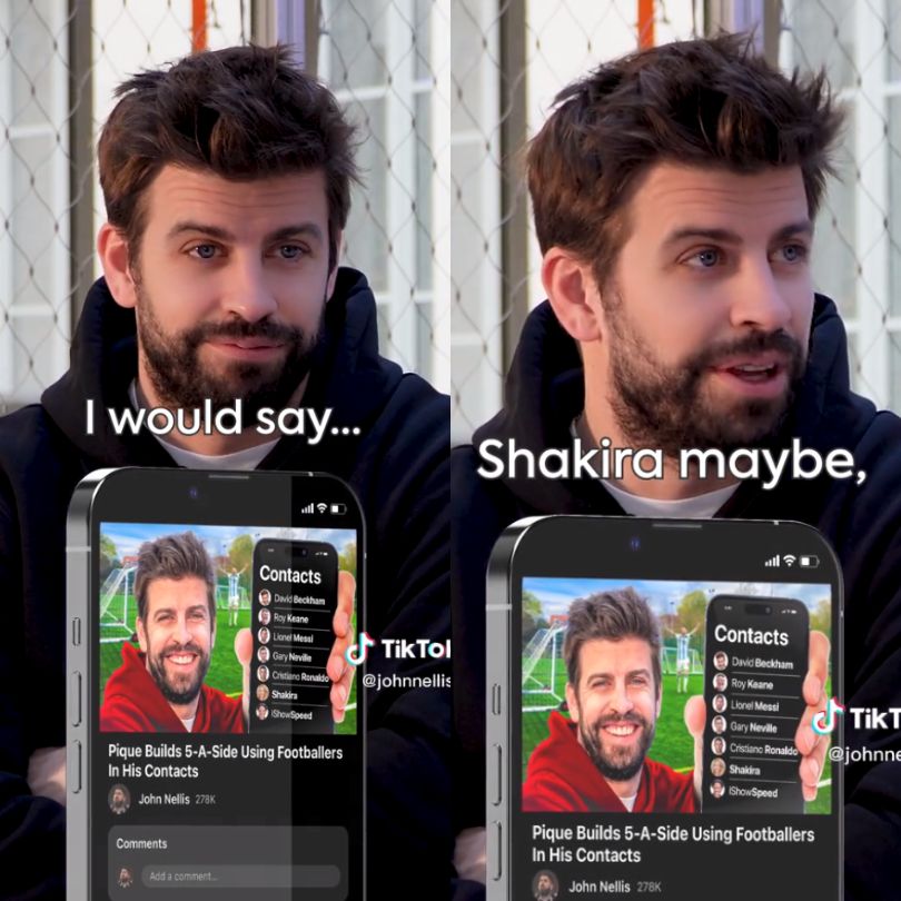 Gerard Pique wspomniał o Shakirze w nowym wywiadzie