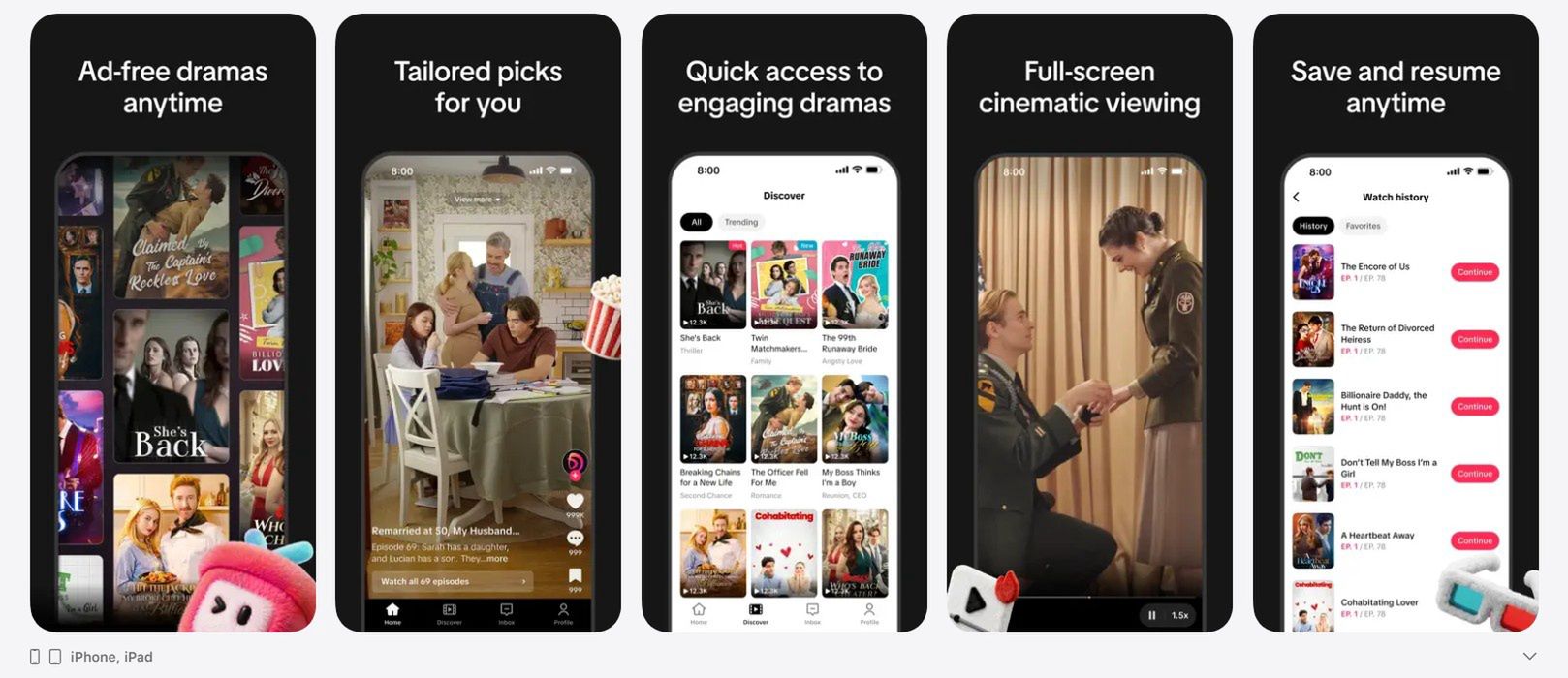 Aplikacja PineDrama od twórców TikToka