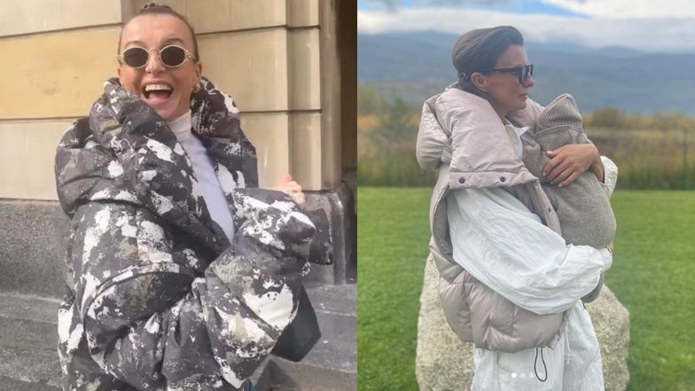 Syn Katarzyny Sokołowskiej skończył już 9 miesięcy! Dumna mama zabrała go na kulki: "Czysta, niezmącona niczym radość" (FOTO)