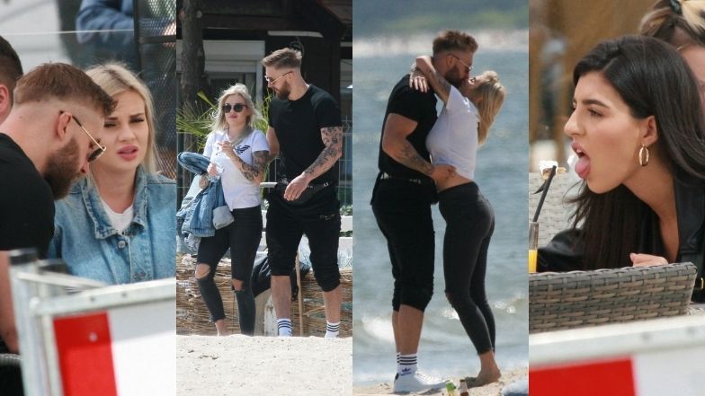 Ola z "Hotelu Paradise" MIGDALI SIĘ z Michałem na sopockiej plaży