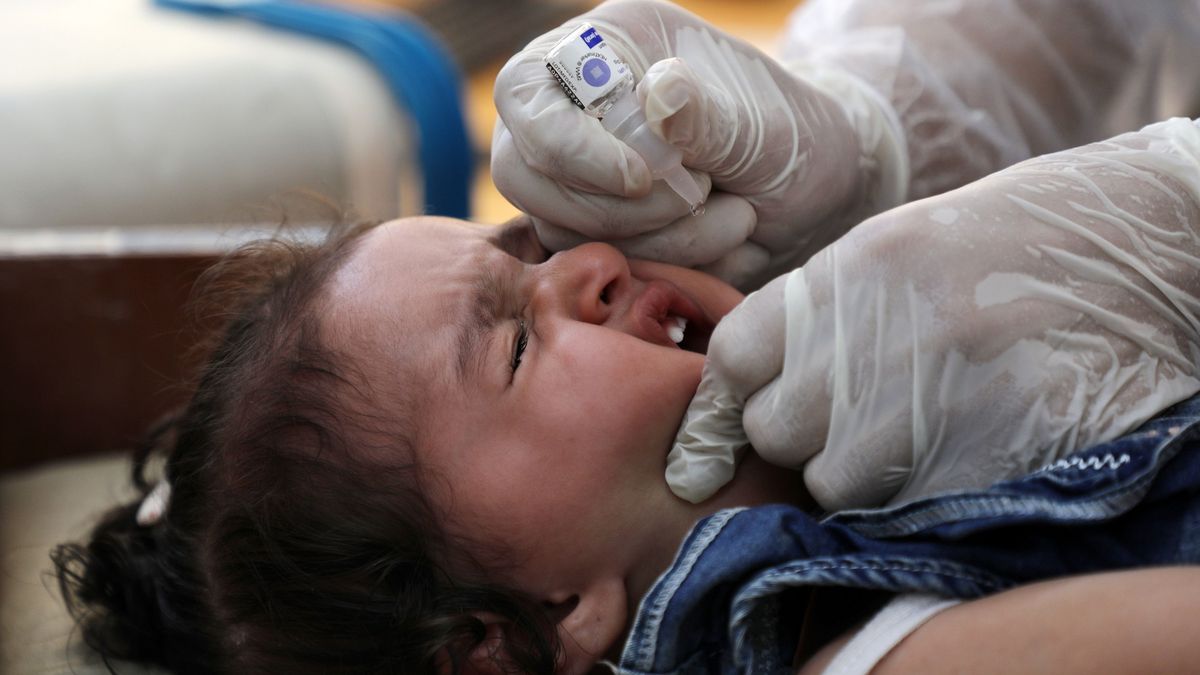 Zakażenia polio na Ukrainie 