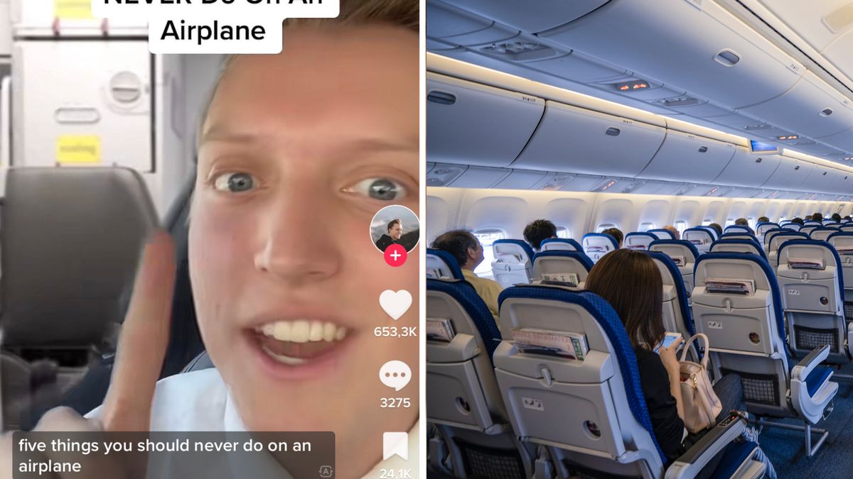 Steward zdradza, jak powinno zachowywać się w samolocie
