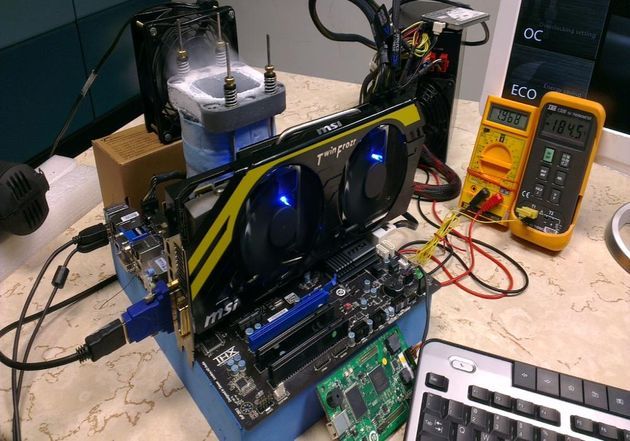 AMD A10-5800K procesor alvinkenzo podkrecanie 7446 MHz rekord platforma zdjęcie