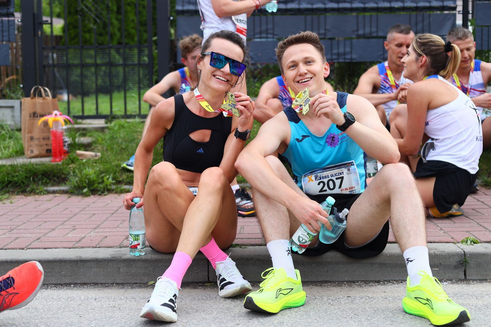 Każdy uczestnik biegu dostawał pamiątkowy medal