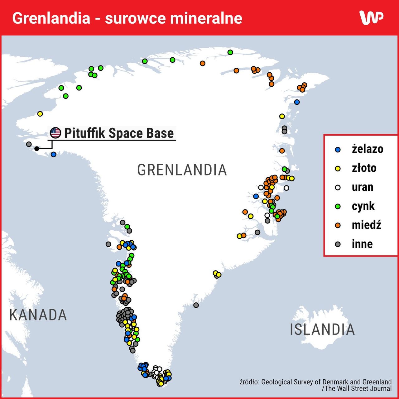 Surowce mineralne na Grenlandii