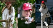 Naturalna Małgorzata Rozenek popija kawę i paraduje po mieście z torbą Gucci (ZDJĘCIA)
