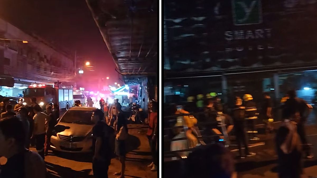 Panika w hotelu w Tajlandii