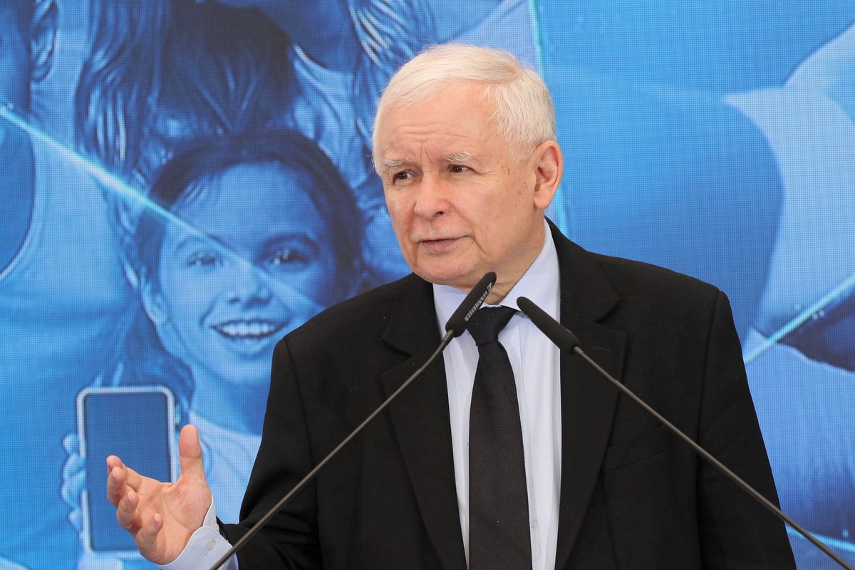 Jarosław Kaczyński mówi o "germanocentryczności" Donalda Tuska 