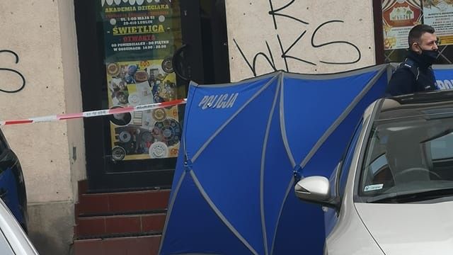 Mężczyzna zmarł na ul. 1 Maja w Lublinie