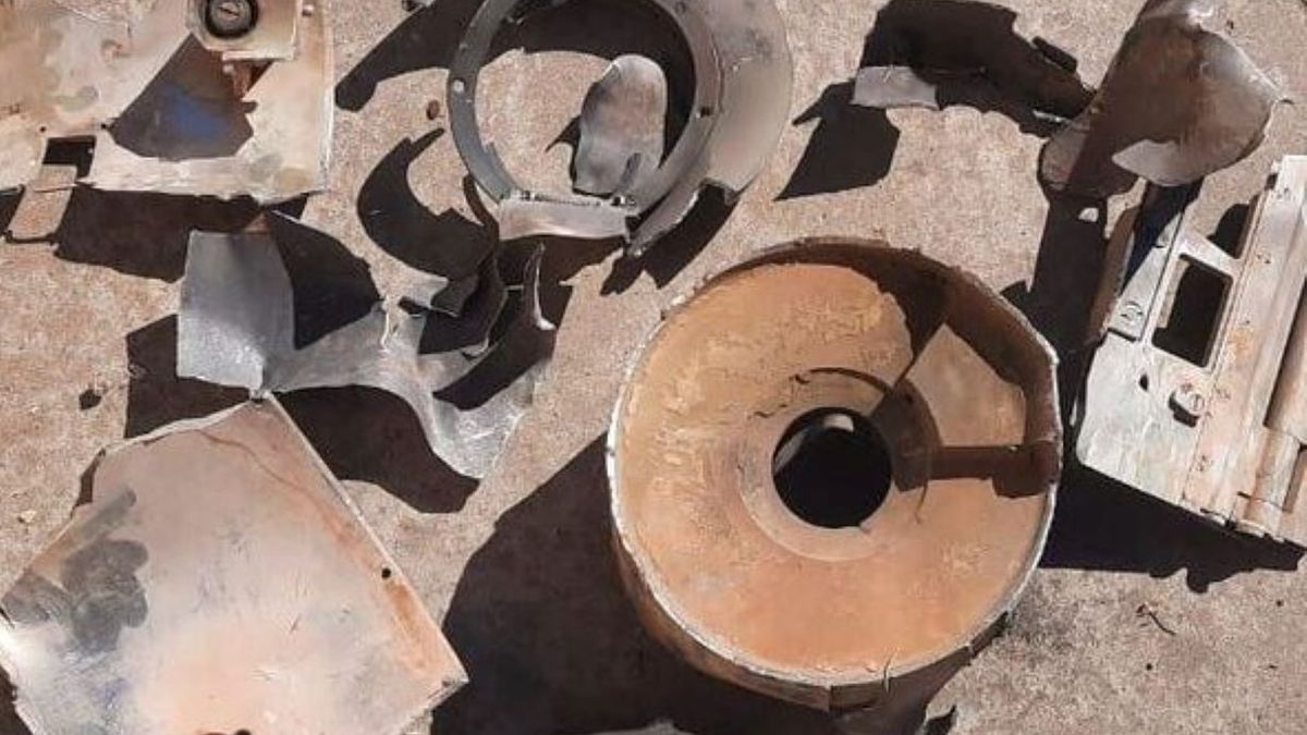 Pozostałości po pociskach 