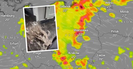 "Kielce toną", nagrania po burzy. Pokazali też, co się działo w Tatrach