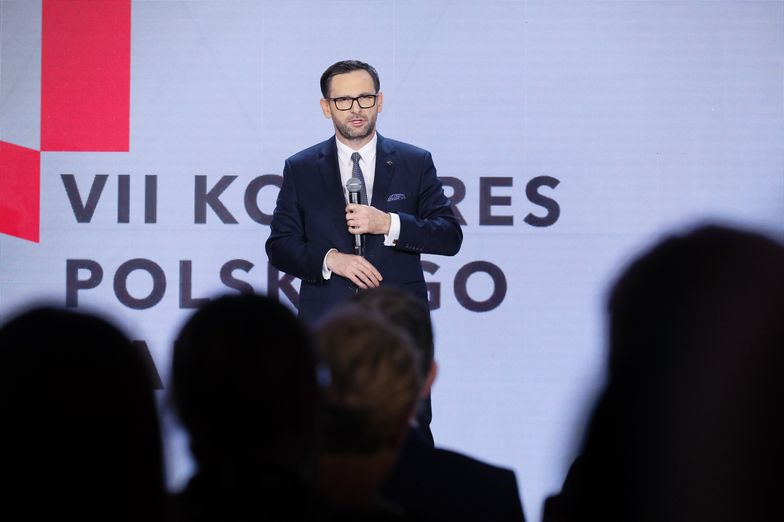 Warszawa, 01.12.2022. Prezes PKN Orlen Daniel Obajtek na VII Kongresie Polskiego Kapitału w Hotelu Sheraton w Warszawie, 1 bm. (aldg) PAP/Paweł Supernak