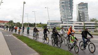 Ulicami Rzeszowa przejechała rowerowa "Masa Krytyczna"