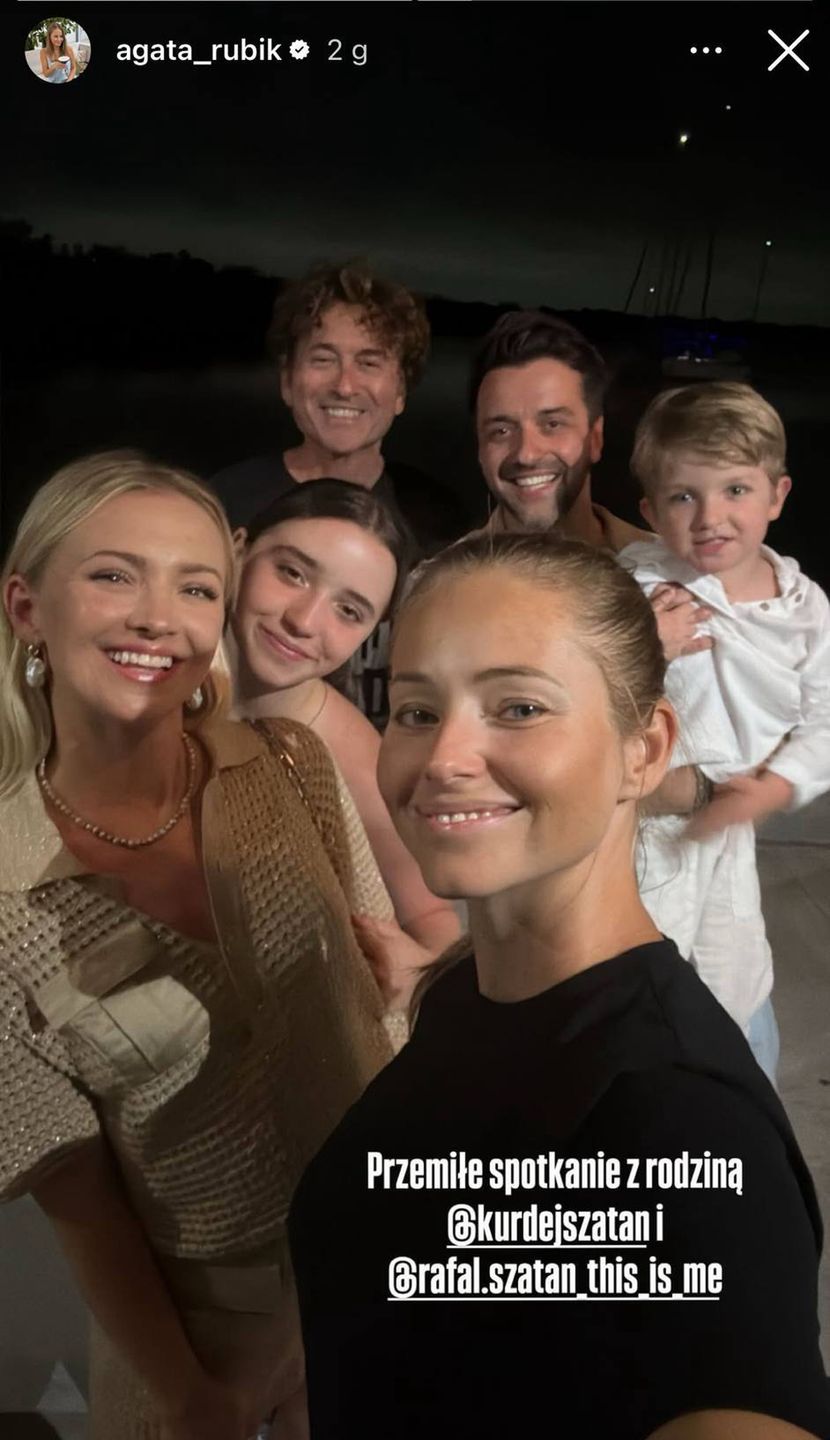 Kurdej-Szatan wypoczywa z rodziną w Miami