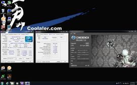 Intel Core i7 4770K procesor wydajność Cinebench R11.5 zrzut ekranu