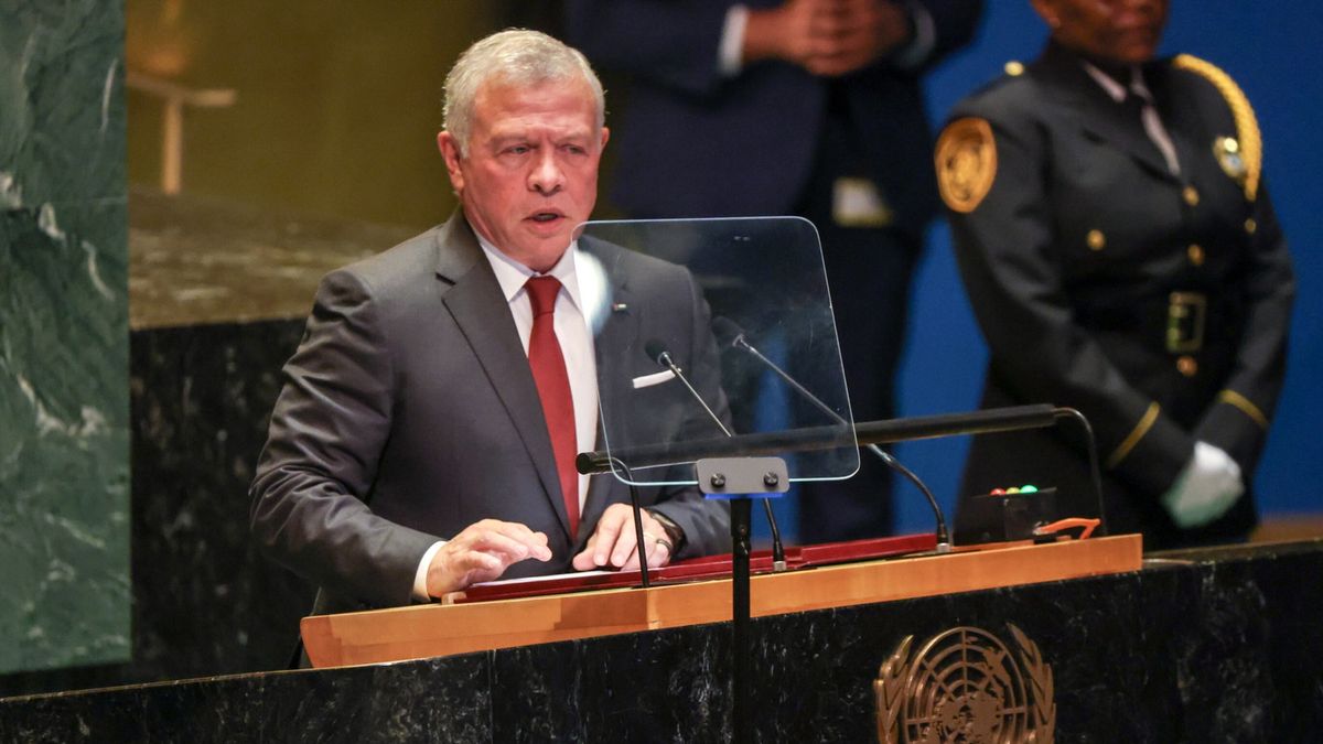 Król Jordanii Abdullah II bin Al-Hussein