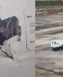 Dramatyczne nagranie z lotniska. Ciężarówka wbiła się w samolot