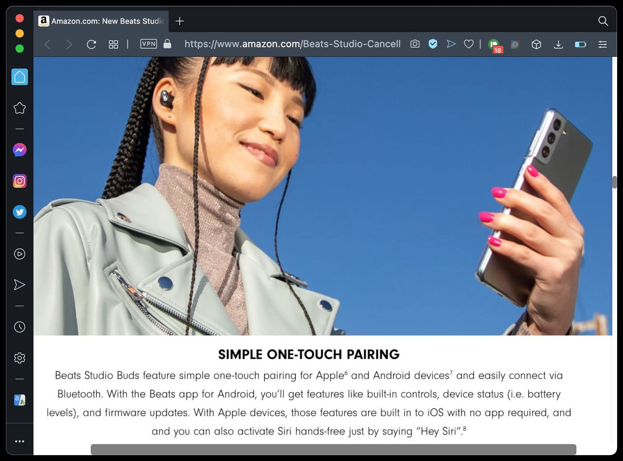 Flagowiec z Androidem w reklamie słuchawek Apple'a - piekło zamarzło