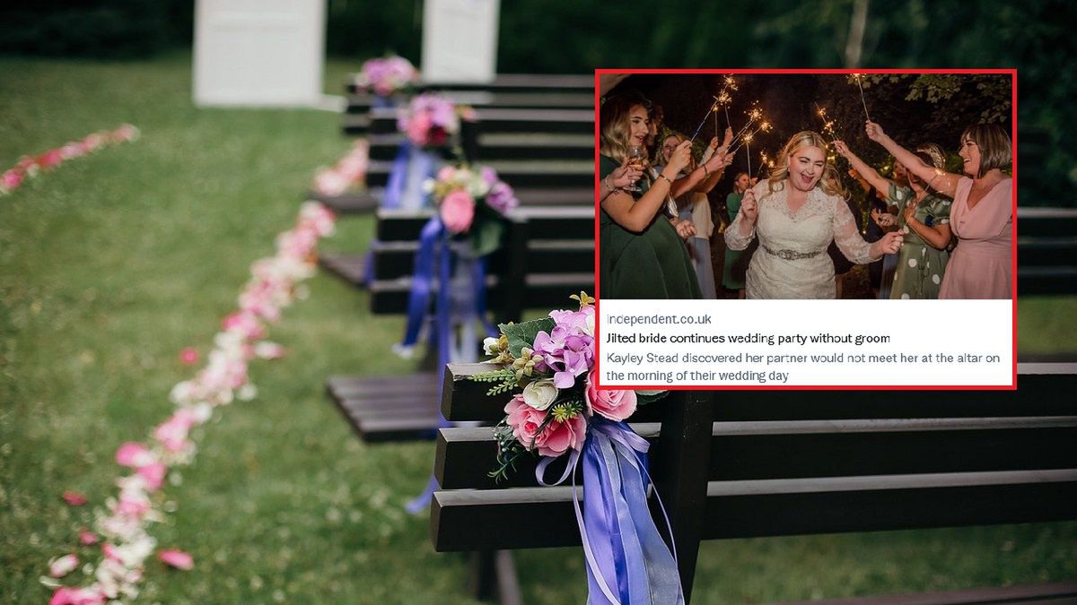 Policjant uciekł sprzed ołtarza i odmawia przeprosin. Panna młoda i tak zorganizowała imprezę