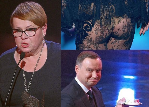 Łepkowska broni pośladków Dody: "Większą obrazą dla inteligencji prezydenta były skecze kabaretowe!"