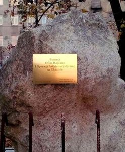 Usunęli "Kamień Majdanu" z placu Wileńskiego