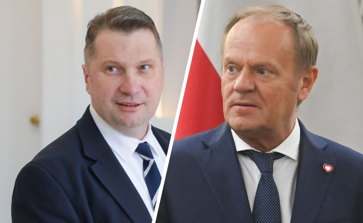 "To my powinniśmy". Czarnek wytyka Tuskowi. "Kpina", "skandal"