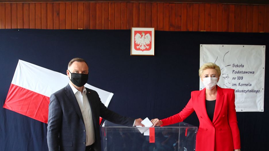 Wybory 2020. Andrzej Duda zagłosował