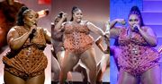 Wyzwolona Lizzo w skórzanym body walczy o samoakceptację na Brit Awards (ZDJĘCIA)