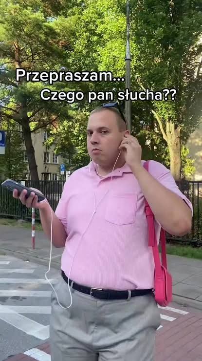 Michał Słania "przed" przemianą