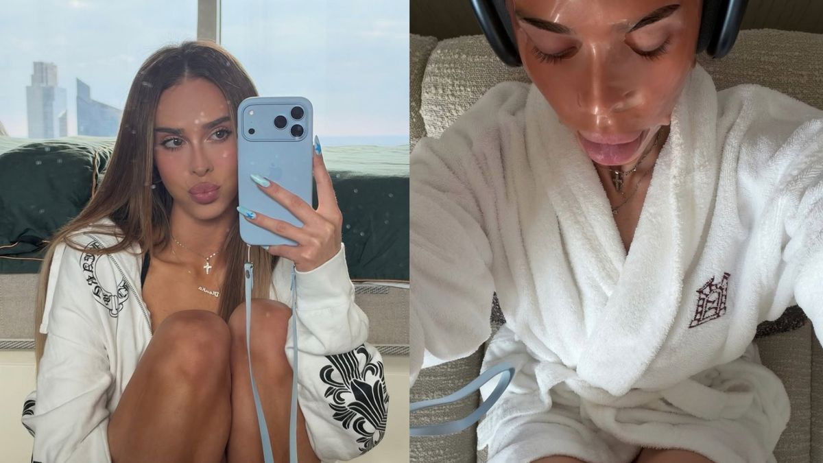 Blanka topless wypoczywa w wannie
