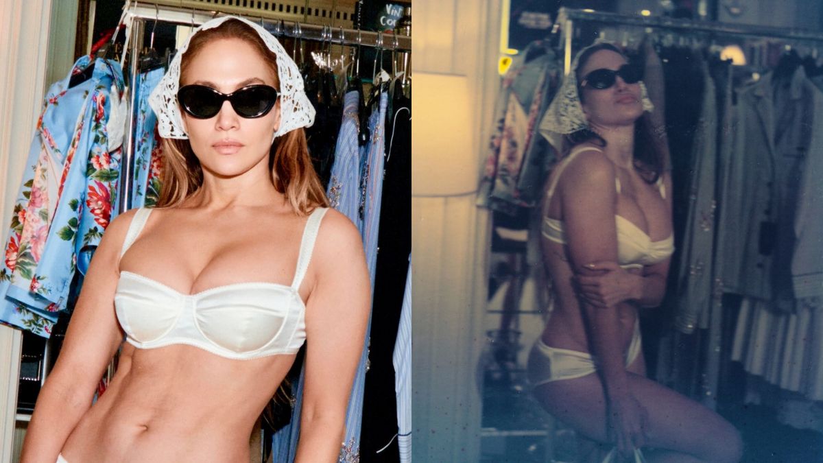 Jennifer Lopez pozuje w bieliźnie