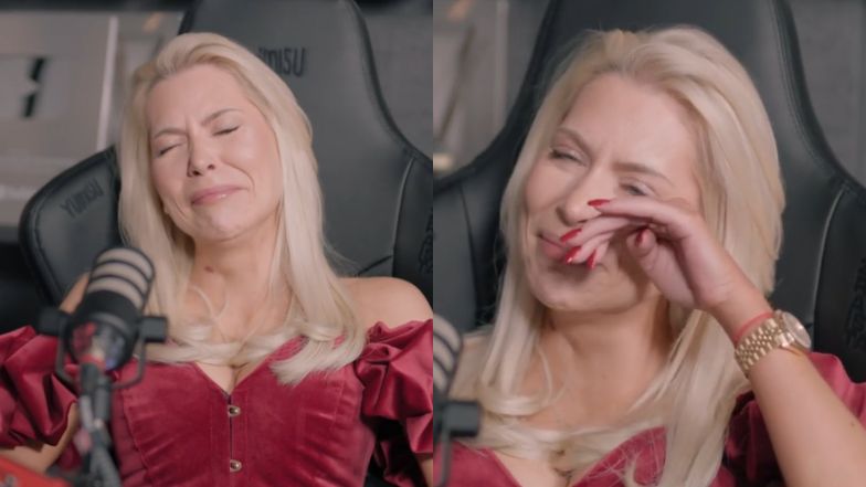 Julia von Stein popłakała się, mówiąc o bracie