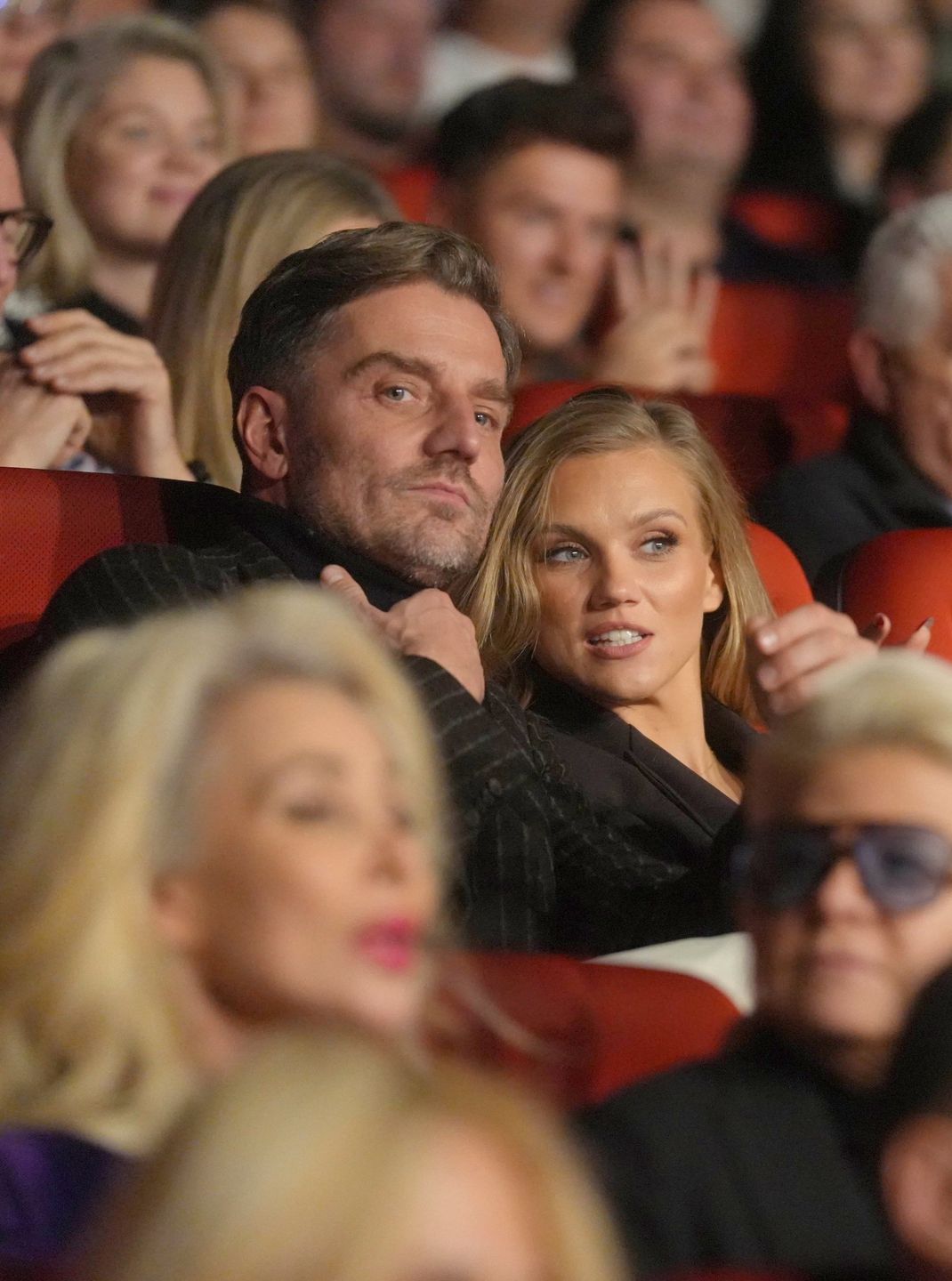 Agnieszka Kaczorowska i Marcin Rogacewicz