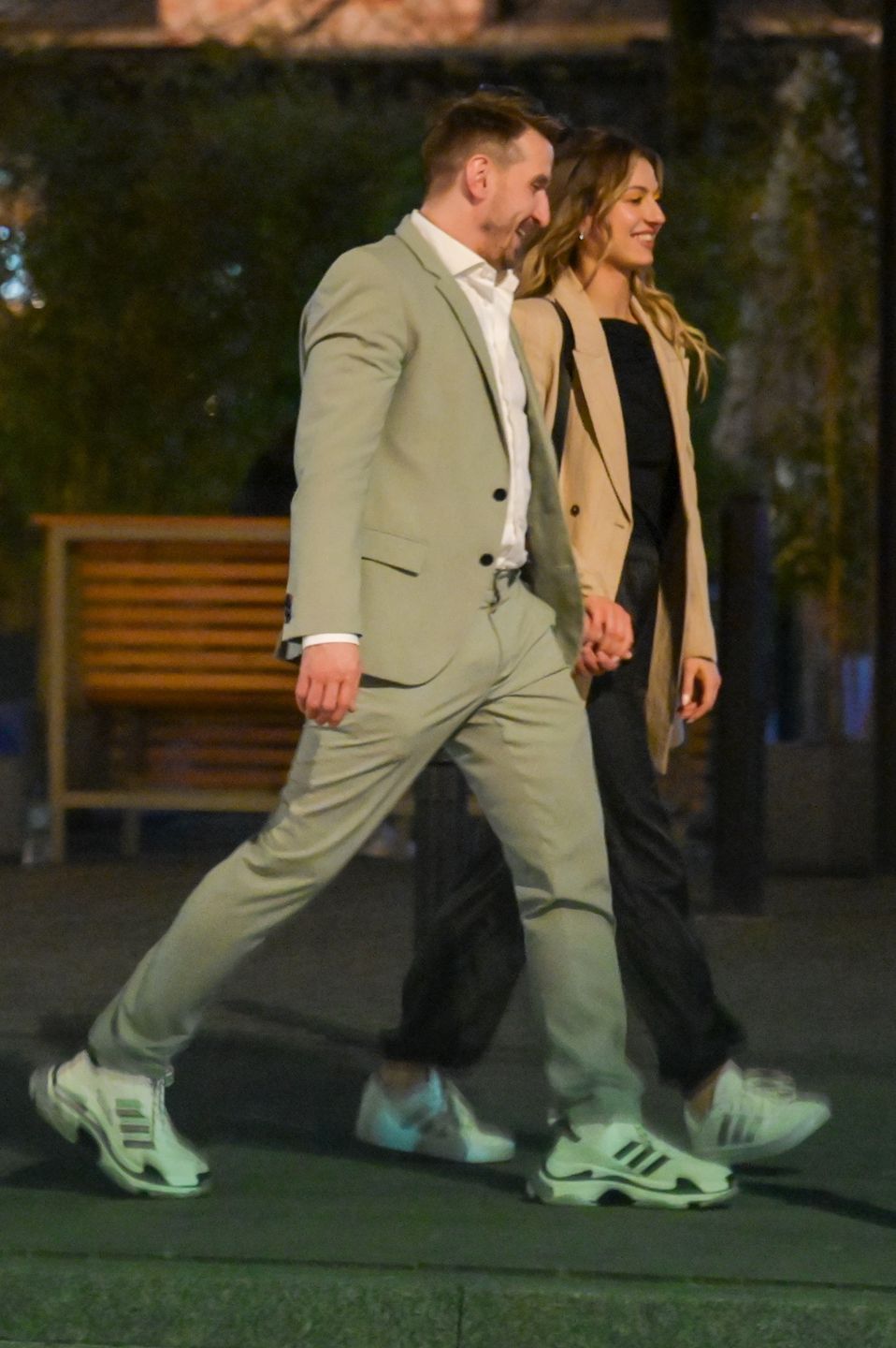 Tomasz Barański na randce z Izabelą Skierską