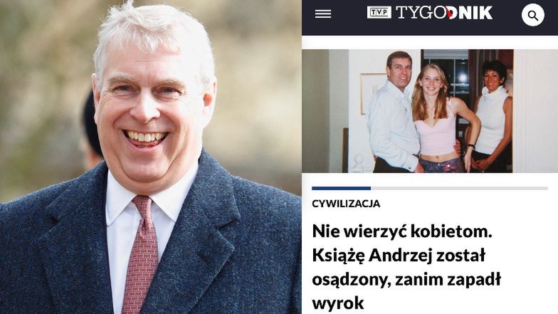 TVP BRONI oskarżonego o gwałt księcia Andrzeja: "NIE WIERZYĆ KOBIETOM. Został osądzony, zanim zapadł wyrok"