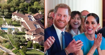 Meghan Markle i Harry zamieszkali w luksusowej rezydencji w Beverly Hills wartej 18 MILIONÓW DOLARÓW! (ZDJĘCIA)