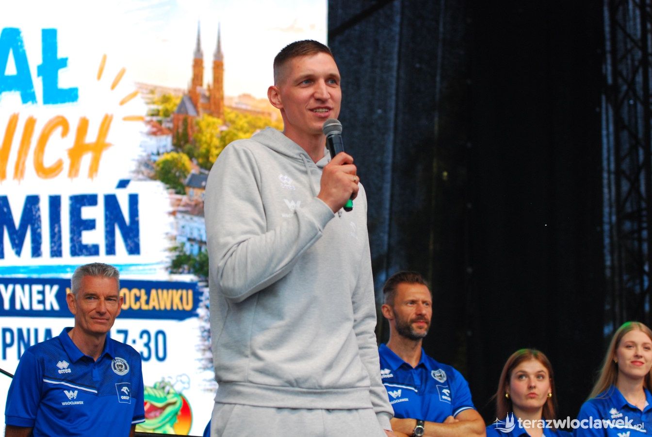 Finał Letnich Brzmień - prezentacja Anwilu Włocławek