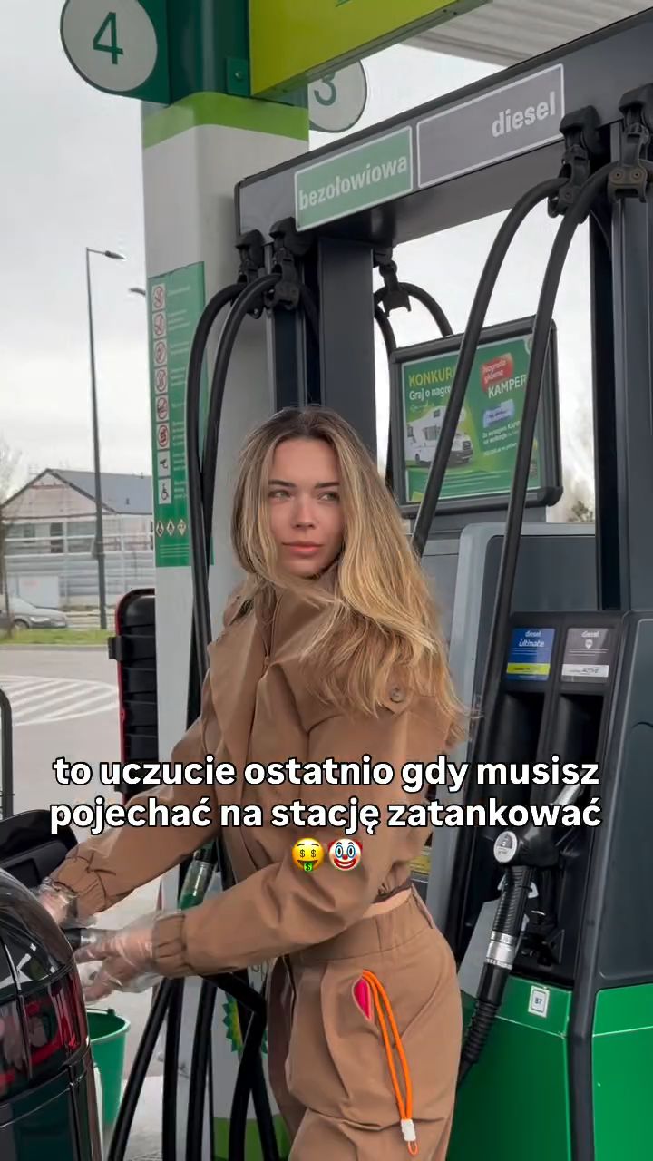 Sandra Kubicka obróciła w żart sytuację rosnących cen paliw