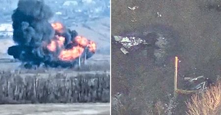 Zabójczy strzał. Moment zestrzelenia rosyjskiego Su-25